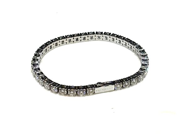 Bracciale John Richmond Donna Tennis Lab in Titanio Diamante Lab Grown 9.25 Ct JRTW02WW - JRTW02WW